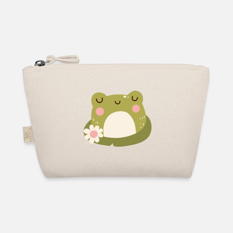 cutsy frog Bio-Täschchen