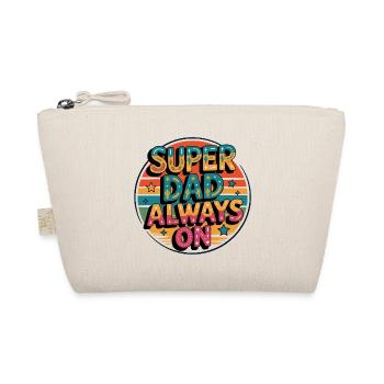 Super Dad Mode Super Papa Modus immer an - Bio-Täschchen - Natur - Vorne