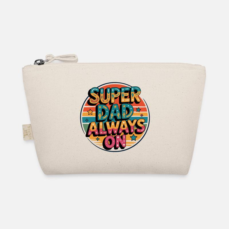 Super Dad Mode Super Papa Modus immer an Bio-Täschchen