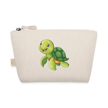 tortue marine mignonne - Trousse biologique - nature - Devant