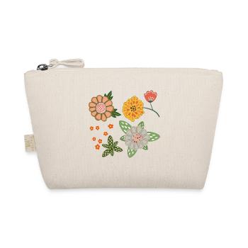 Blumenfantasie - Bio-Täschchen - Natur - Vorne