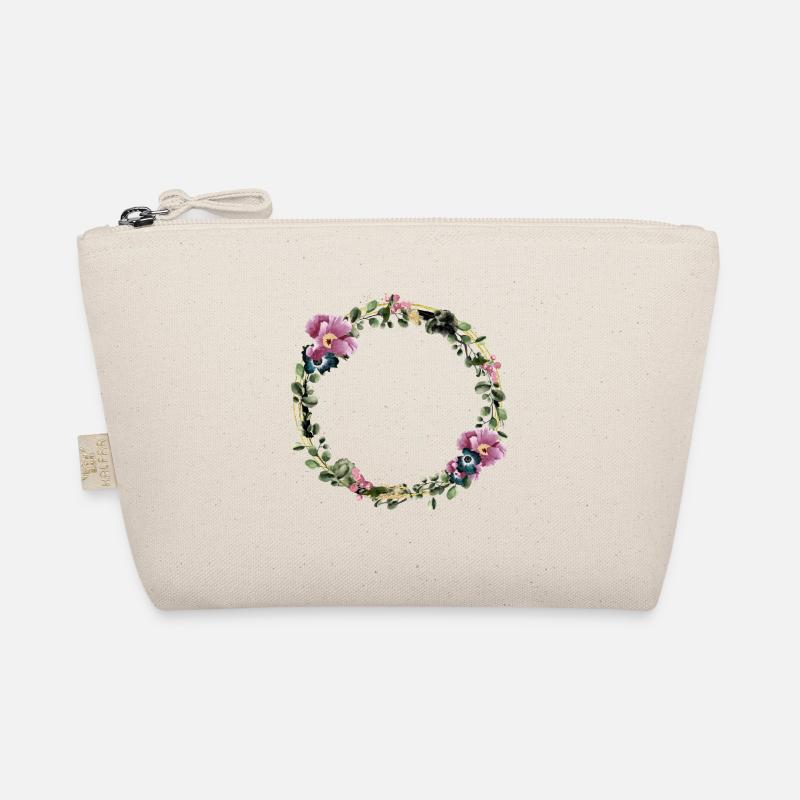 Wreath- customizable Organic Pouch