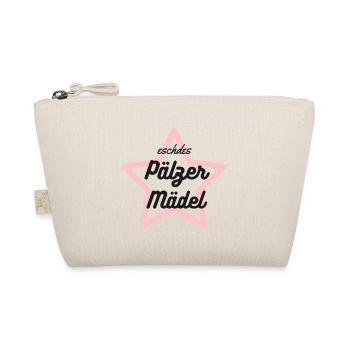 Eschdes Pälzer Mädel Logo mit Stern von PFALZstyle - Bio-Täschchen - Natur - Vorne