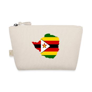 Drapeau du Zimbabwe carte drapeau - Trousse biologique - nature - Devant