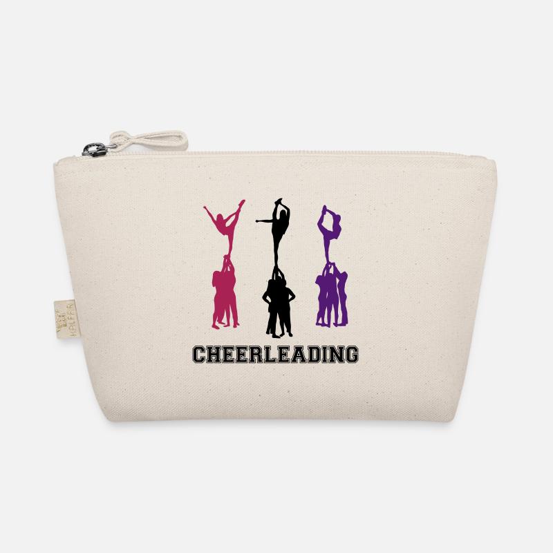 Cheerleading, Cheerleader - Bio-Täschchen - Natur