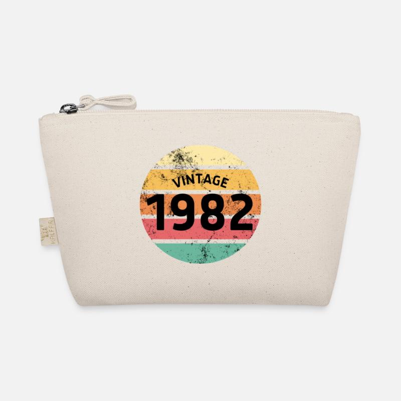Jahrgang 1982- Retro-Geburtstag - Bio-Täschchen - Natur