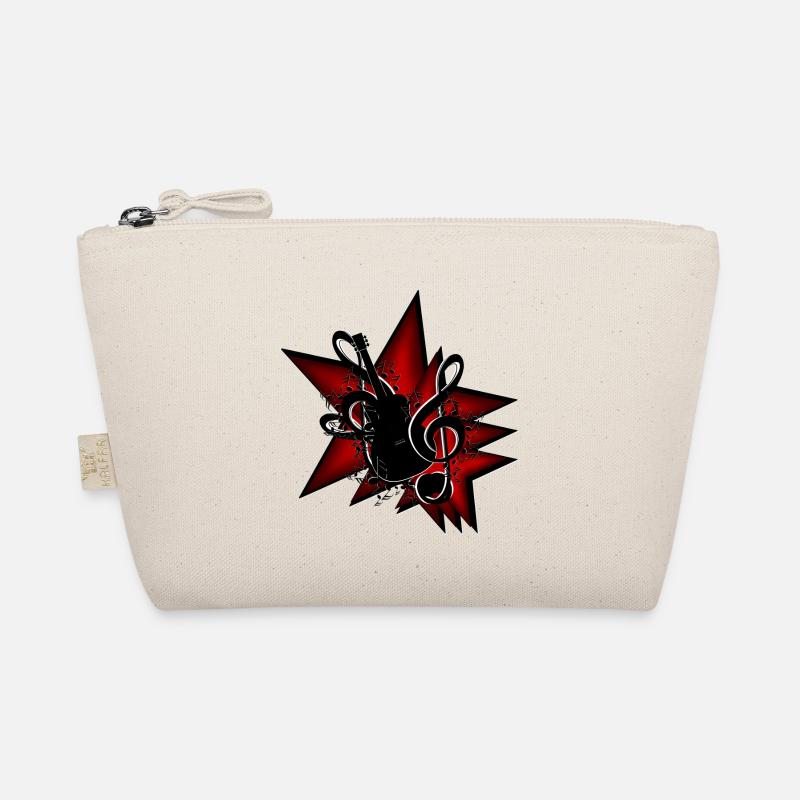 Star Guitar clef Organic Pouch