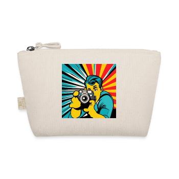 Pop Art Photographer - Organic Pouch - nature - Front