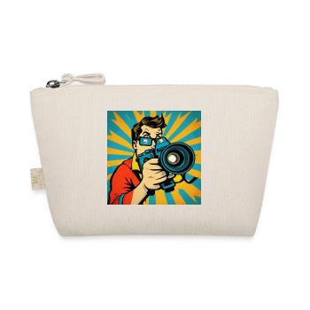 Pop Art Photographer - Organic Pouch - nature - Front