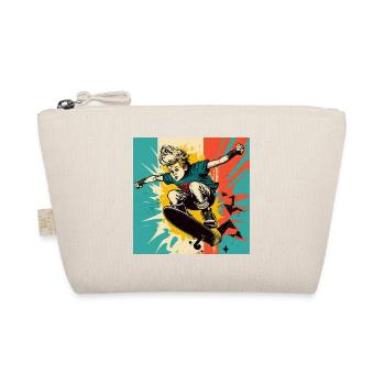 Skater Boy - Organic Pouch - nature - Front