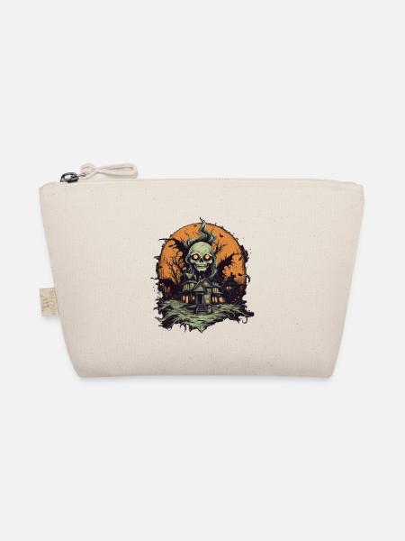 Halloween - Bio-Täschchen - Natur - Vorne