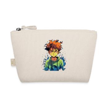 Anime Boy - Organic Pouch - nature - Front