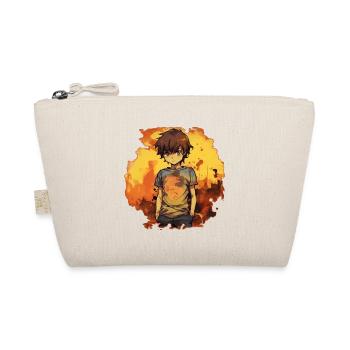 Anime Boy - Organic Pouch - nature - Front