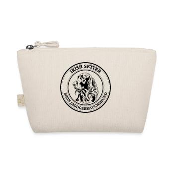 Irish Setter Jagdgebrauchshund Jagdhund Hunde - Bio-Täschchen - Natur - Vorne