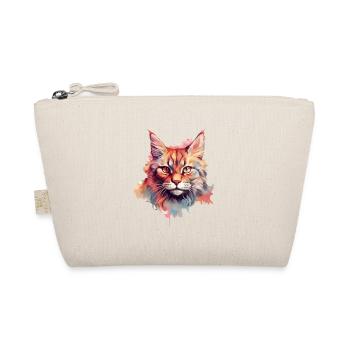 Katze - Bio-Täschchen - Natur - Vorne
