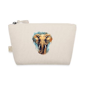 Elephant - Organic Pouch - nature - Front