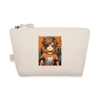 Anime Boy - Organic Pouch - nature - Front
