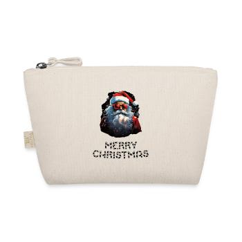 Santa Claus - Marry Christmas - Organic Pouch - nature - Front