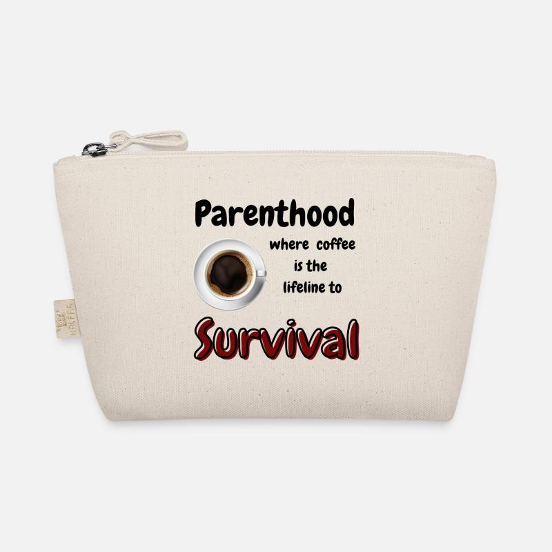 Elternschaft: Wo Kaffee die Lebensader ist Bio-Täschchen