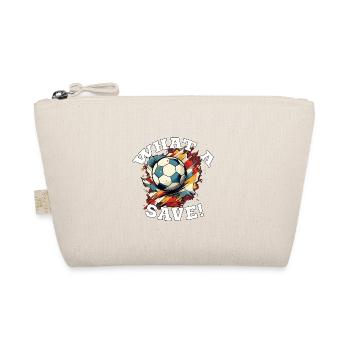 Fußball ball - What a Save! - Bio-Täschchen - Natur - Vorne