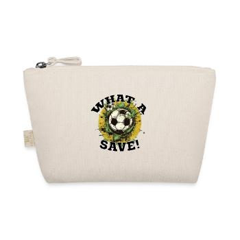 Fußball ball - What a Save! - Bio-Täschchen - Natur - Vorne