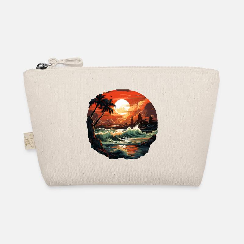 Tropisch Bio-Täschchen