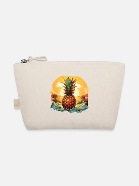 Ananas - Bio-Täschchen - Natur