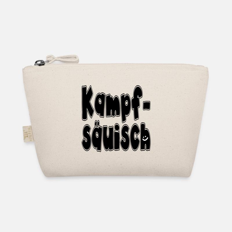 kampfsäuisch - Bio-Täschchen - Natur