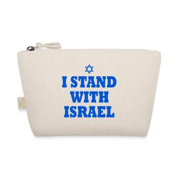 I Stand with israel - Bio-Täschchen - Natur - Vorne