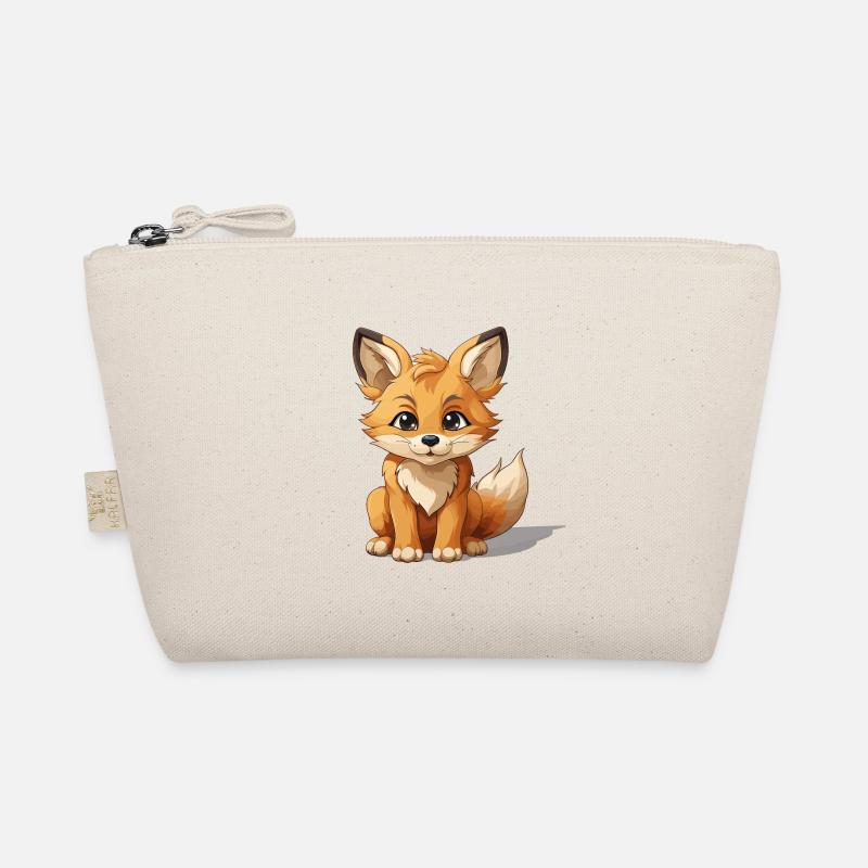 Fuchs - Kawaii Style Bio-Täschchen