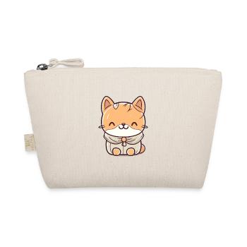 Fuchs - Kawaii Style - Bio-Täschchen - Natur - Vorne