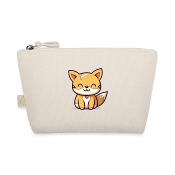 Fuchs - Kawaii Style - Bio-Täschchen - Natur - Vorne