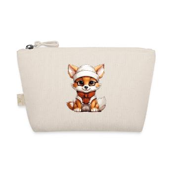 Design de Noël Renard - Style Kawaii - Trousse biologique - nature - Devant