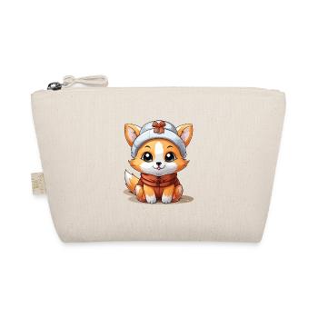 Design de Noël Renard - Style Kawaii - Trousse biologique - nature - Devant