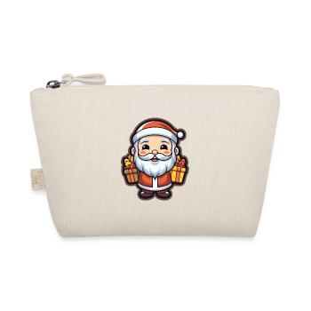 Design du Père Noël - Style Kawaii - Trousse biologique - nature - Devant