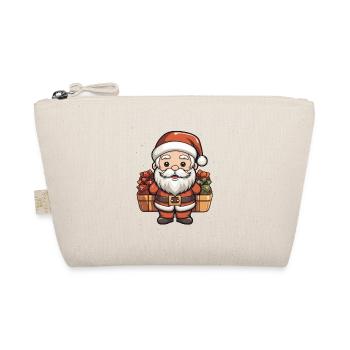Design du Père Noël - Style Kawaii - Trousse biologique - nature - Devant