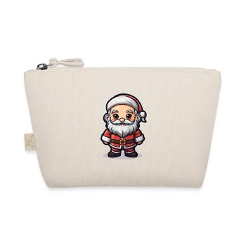 Design du Père Noël - Style Kawaii - Trousse biologique - nature - Devant