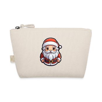Design du Père Noël - Style Kawaii - Trousse biologique - nature - Devant