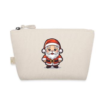 Design du Père Noël - Style Kawaii - Trousse biologique - nature - Devant
