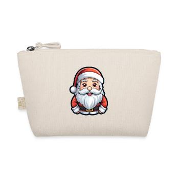 Design du Père Noël - Style Kawaii - Trousse biologique - nature - Devant
