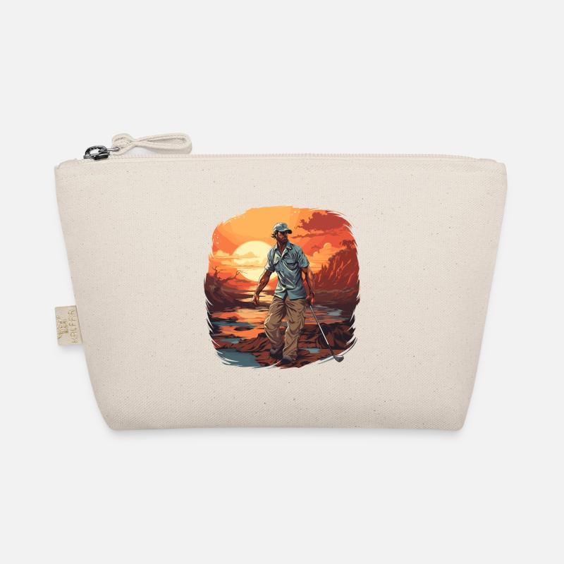 Golf Player - Illustration Organic Pouch