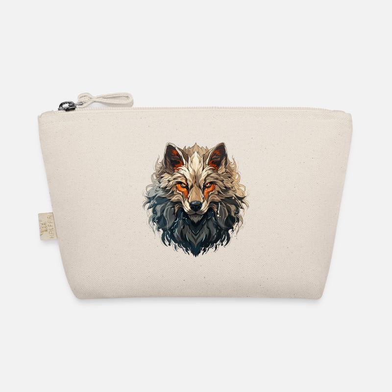 Wolf - Illustration Bio-Täschchen