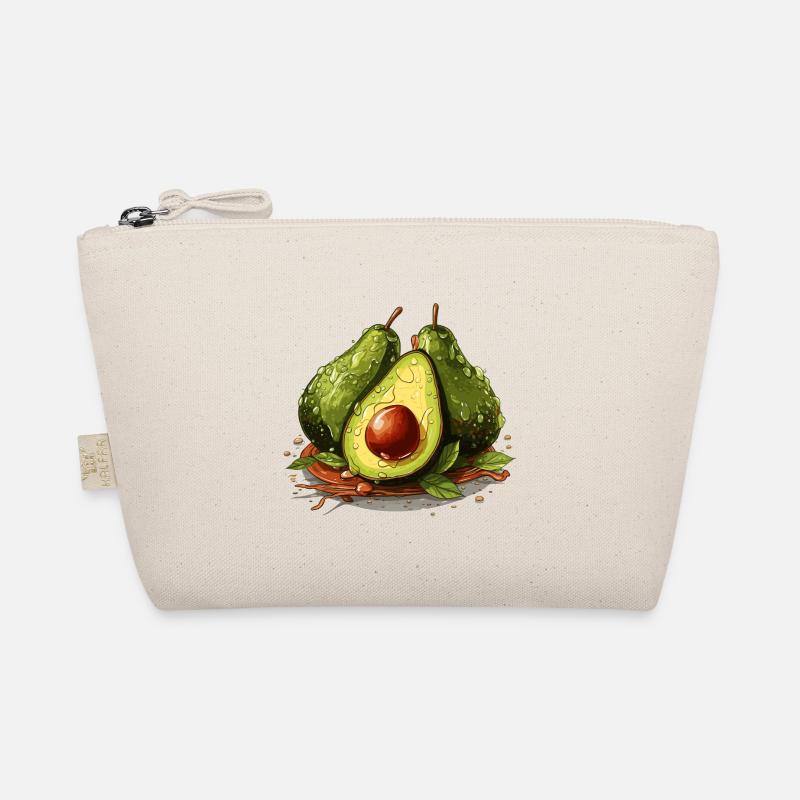 Avocado - Illustration Bio-Täschchen