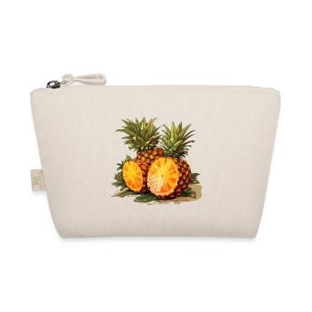 Ananas - Illustration - Bio-Täschchen - Natur - Vorne