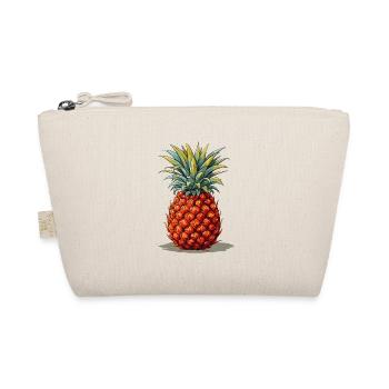 Ananas - Illustration - Bio-Täschchen - Natur - Vorne