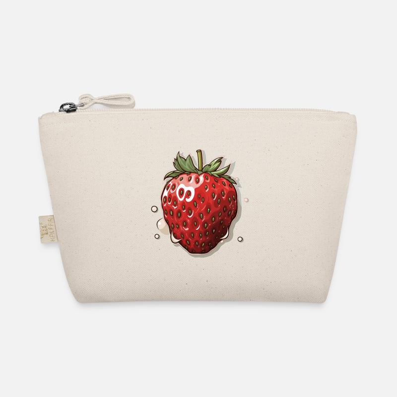 Strawberry - illustration Organic Pouch