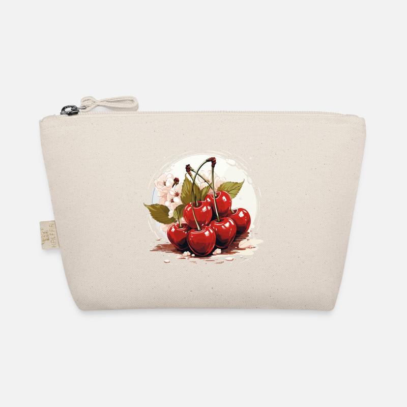 Kirsche - Illustration Bio-Täschchen