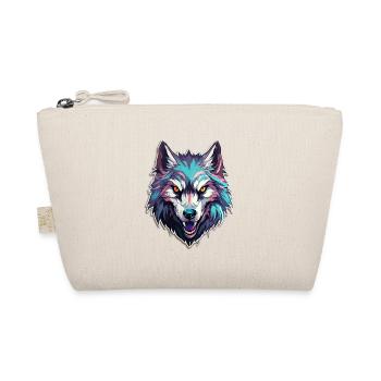 Wolf - Illustration - Bio-Täschchen - Natur - Vorne