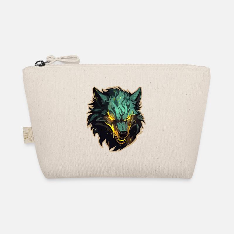 Wolf - Illustration Bio-Täschchen