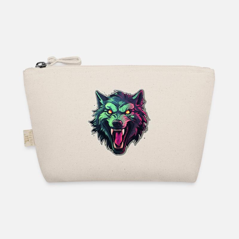 Wolf - Illustration Organic Pouch